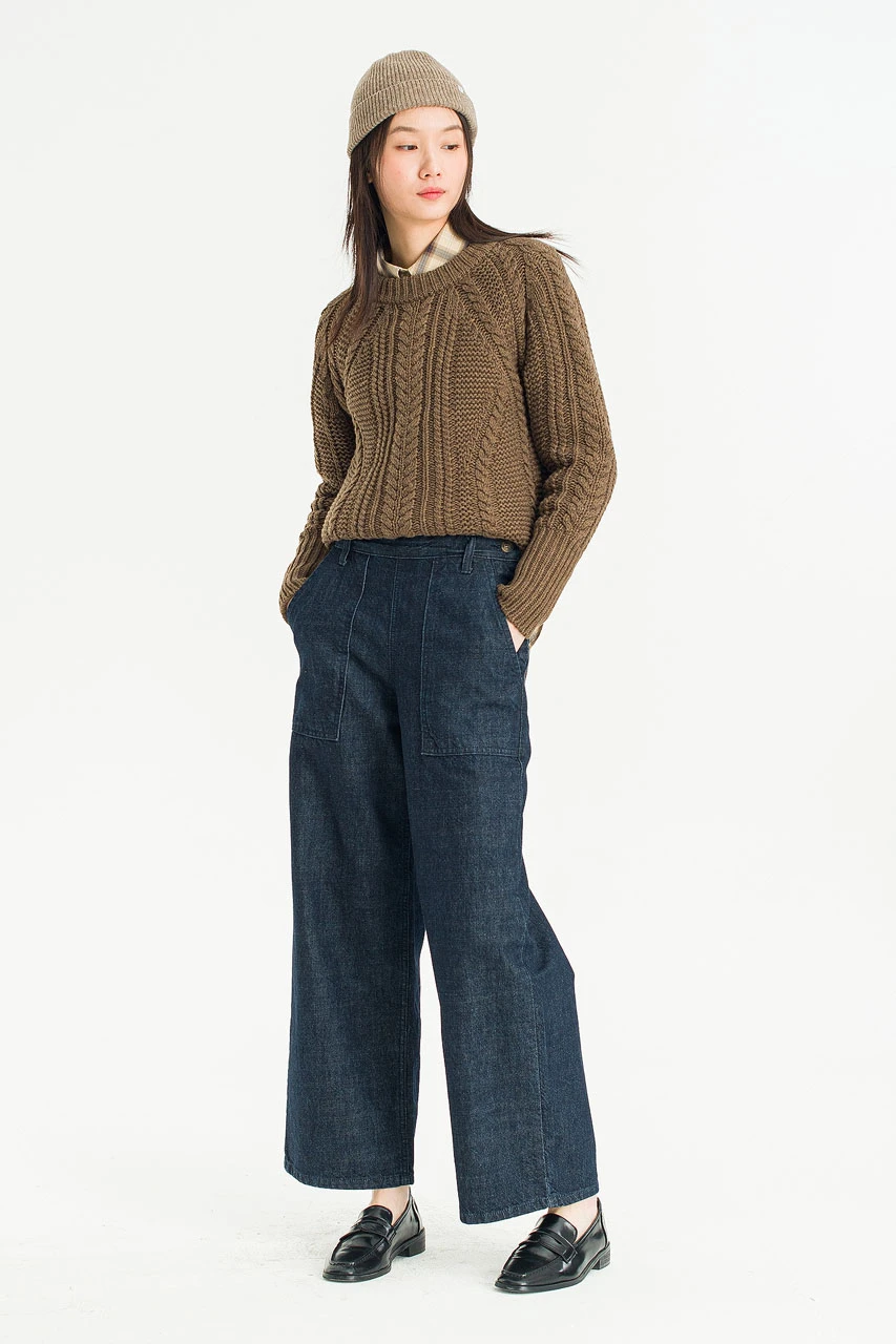 Harbor Fatigue Pants, Indigo