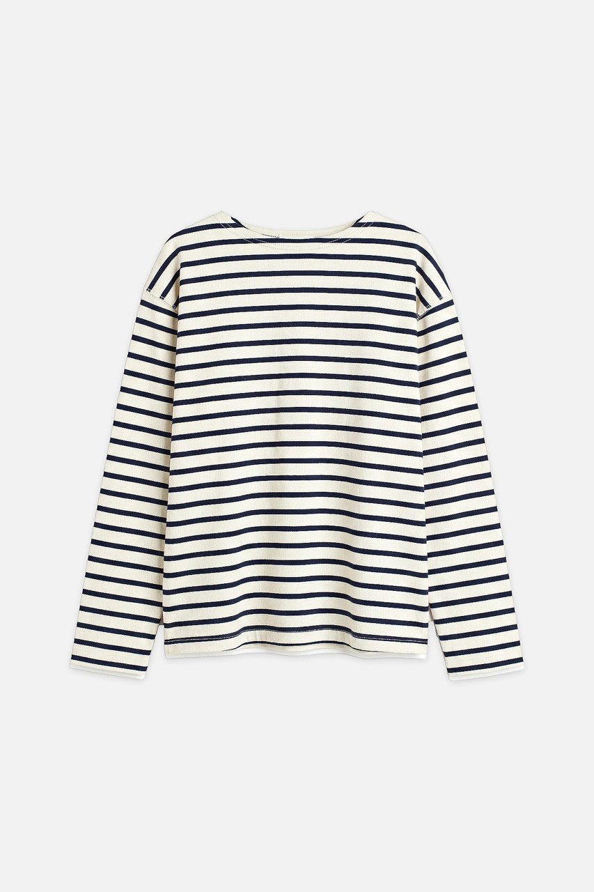 Sydney Stripe Tee, Ivory