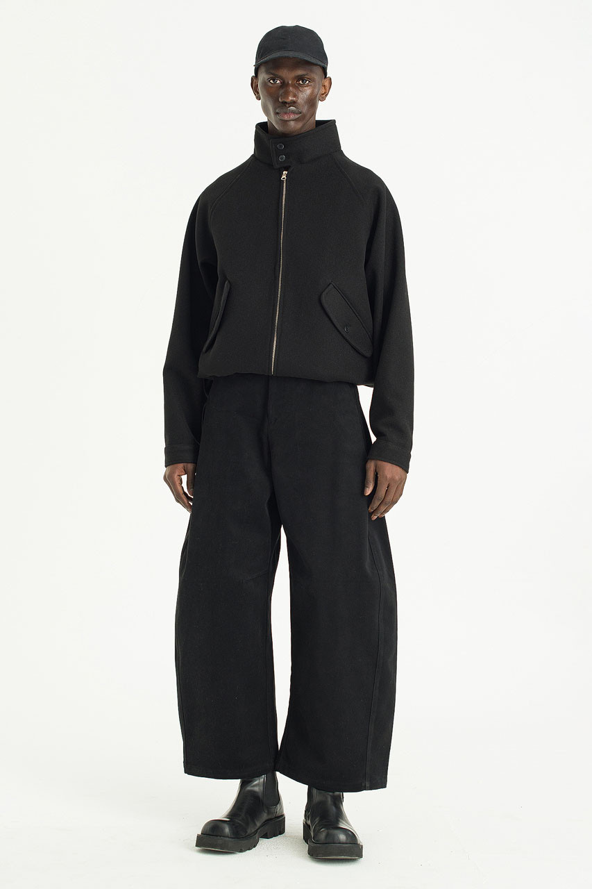 Menswear | Barrel Pants, Black