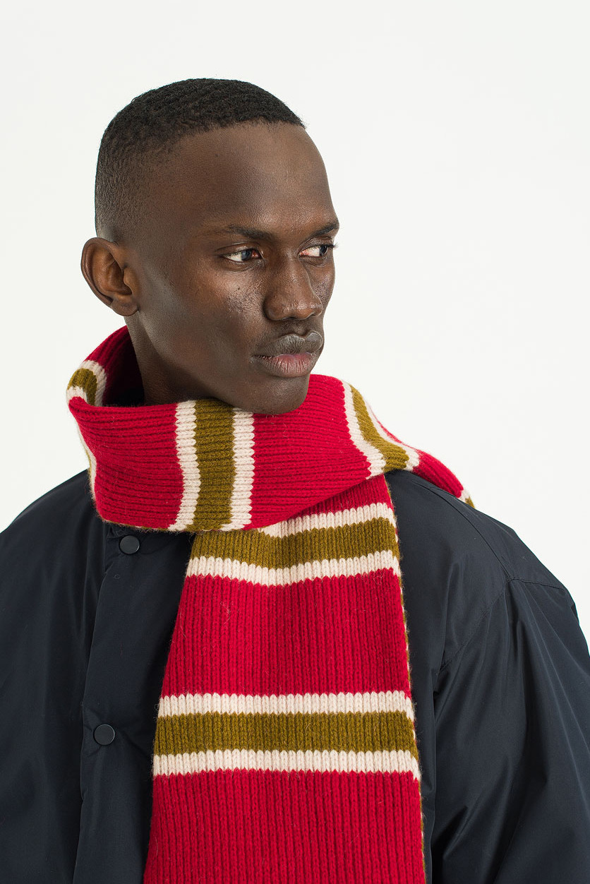 Menswear | Norway Scarf, Red
