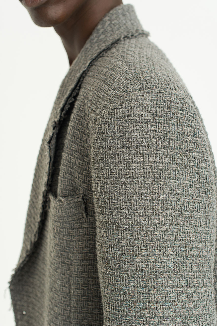 Menswear | Drain Overcoat, Charcoal