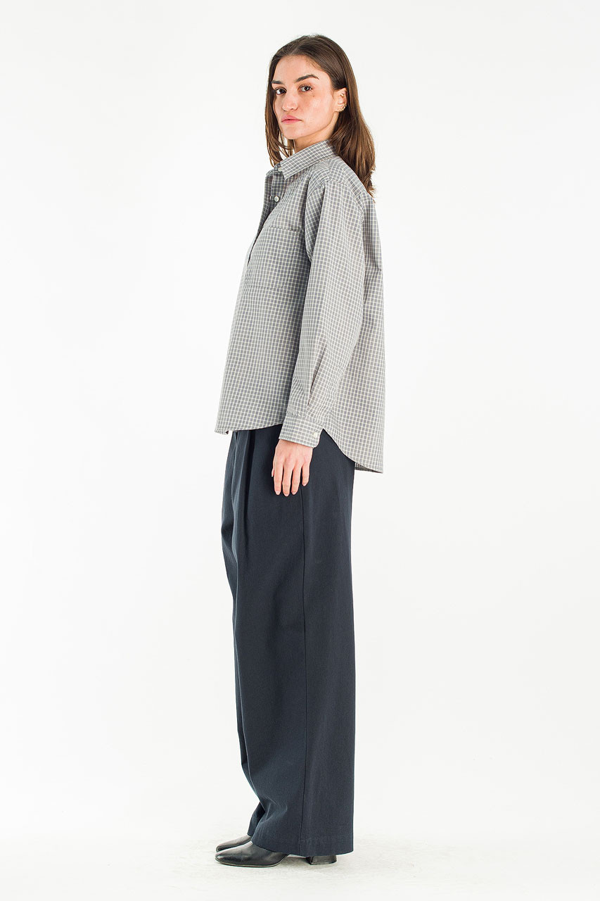 Andy Check Shirt, Blue