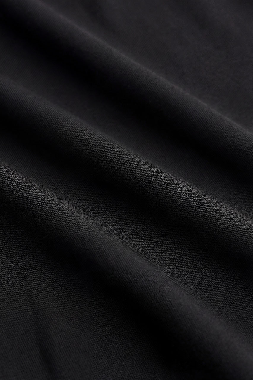 Menswear | Cropped Tee, Black