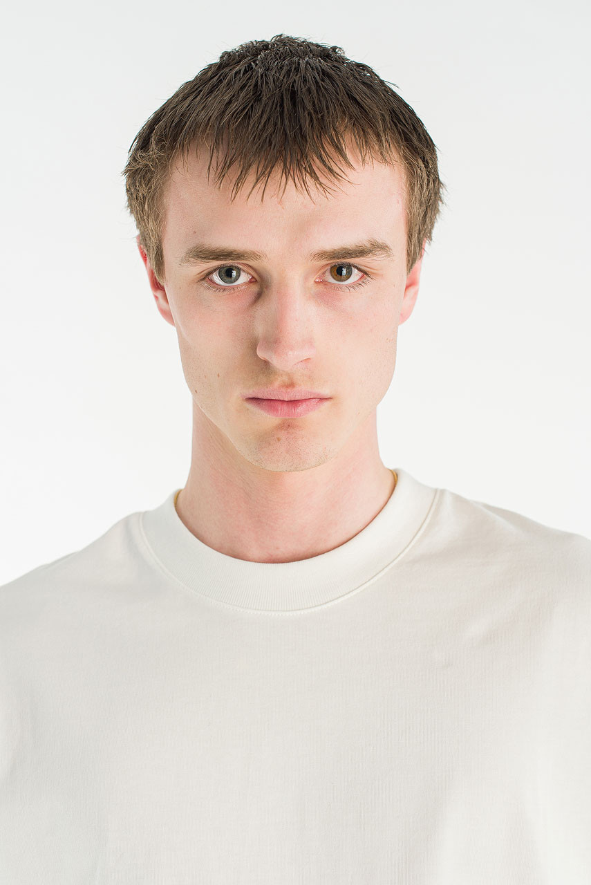 Menswear | Cropped Tee, White