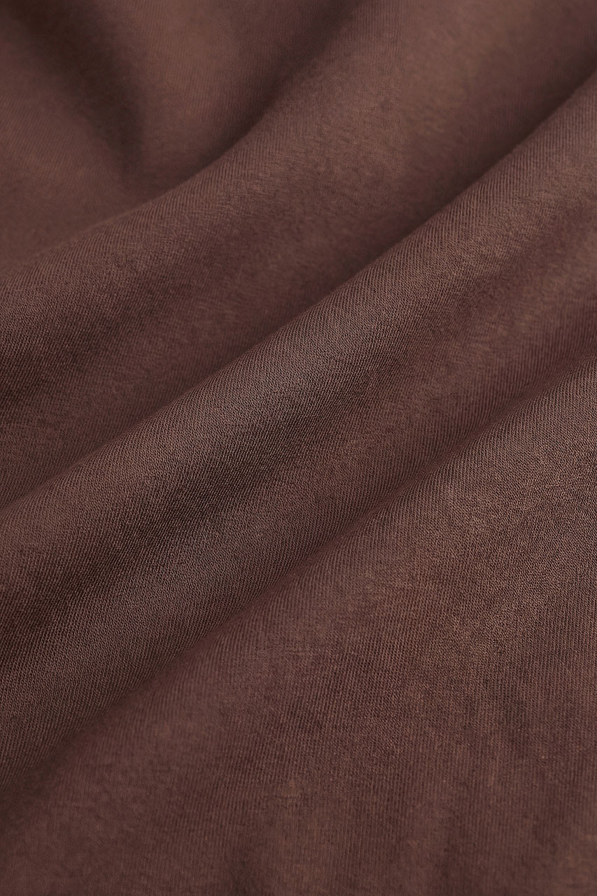Menswear | Cropped Tee, Brown