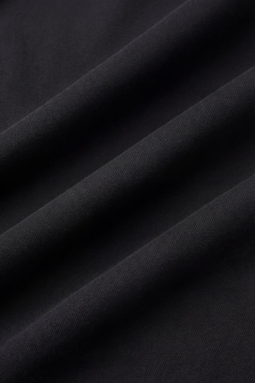 Menswear | Cropped Mid-Weight Sweatshirt, Black