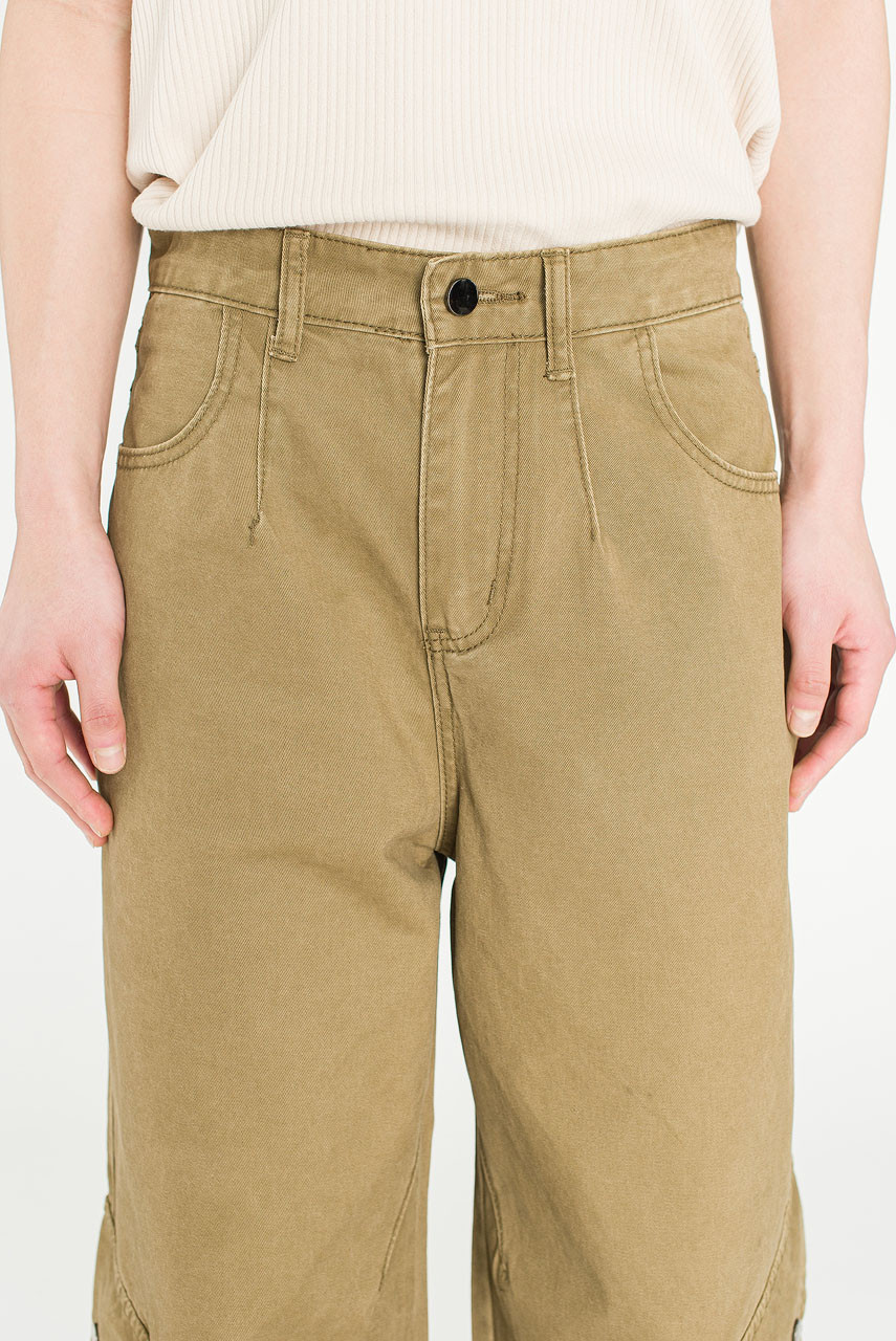 Menswear | Vintage Wash Cargo Pants, Light Brown