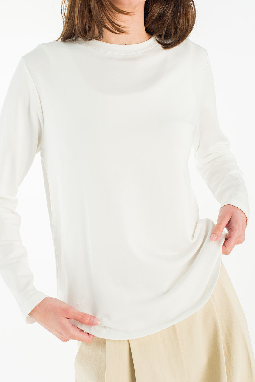 Salt Long Sleeve Tee, Ivory