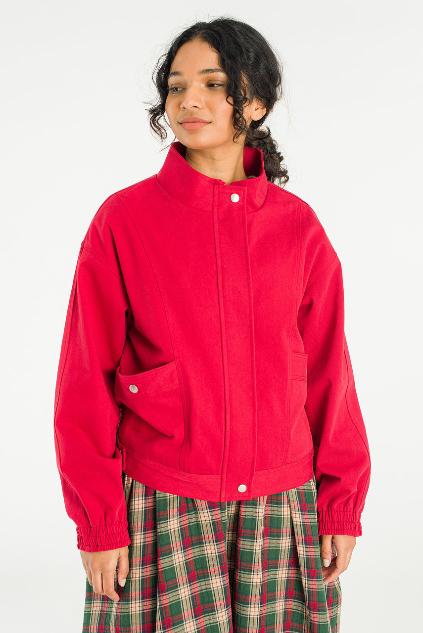 Salt Simple Blouson, Red