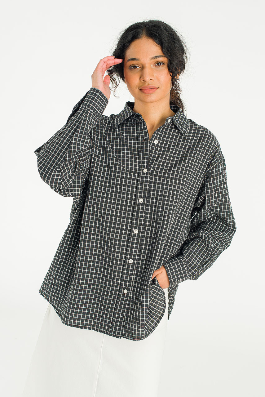 Salt Check Shirt, Black