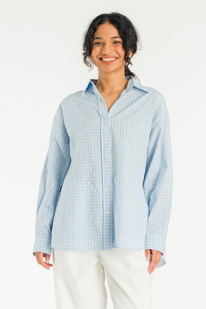 Salt Check Shirt, Blue