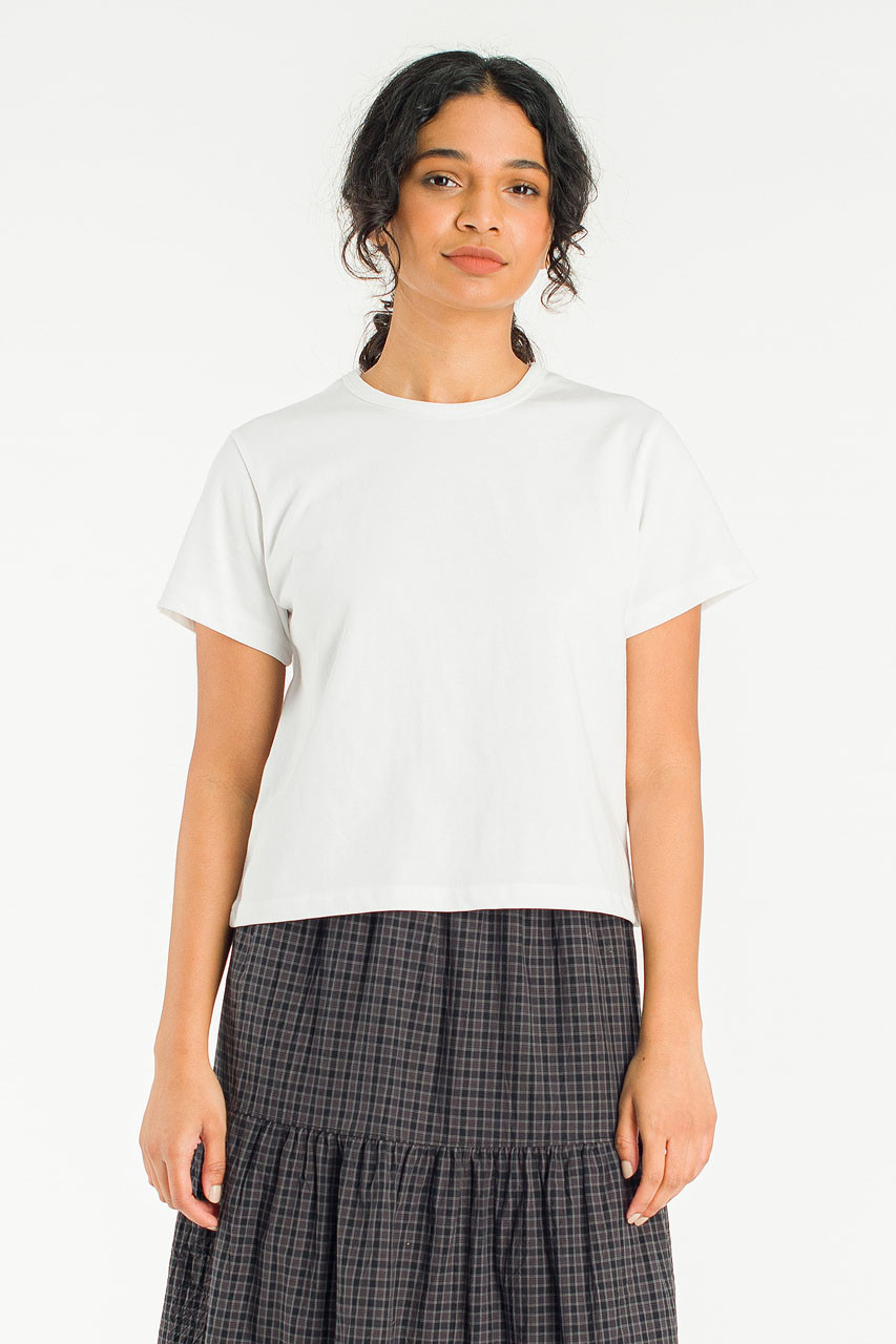 Slat Basic Tee, Ivory