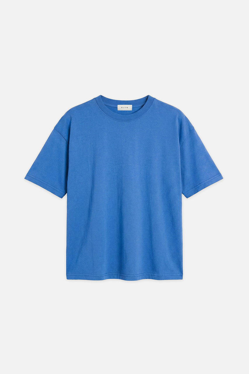 Menswear | Box T-Shirt, Cobalt