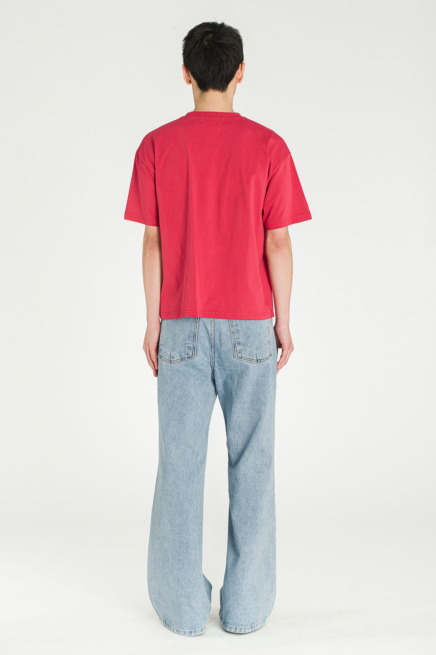 Menswear | Box T-Shirt, Red