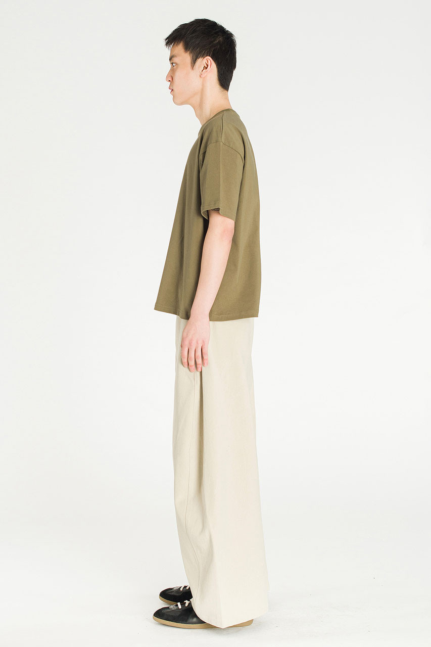 Menswear | Box T-Shirt, Khaki