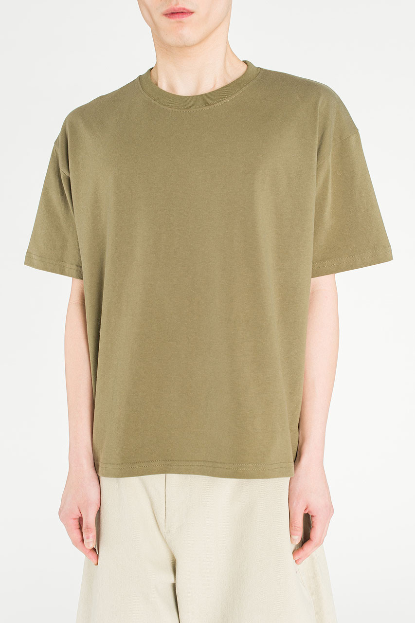Menswear | Box T-Shirt, Khaki
