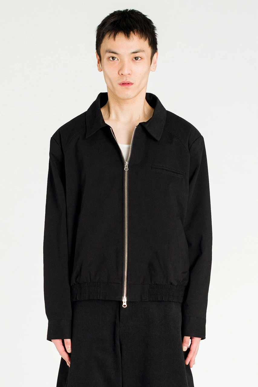 Menswear | Mini Bomber Jacket, Black