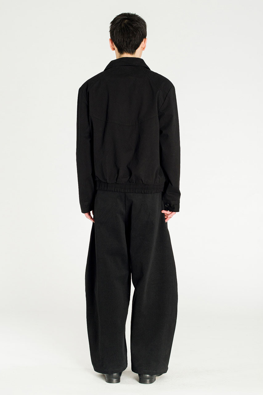 Menswear | Mini Bomber Jacket, Black