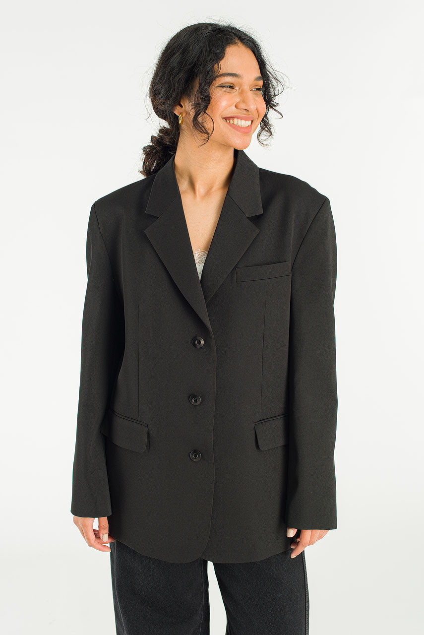 Roma Structure Jacket, Black