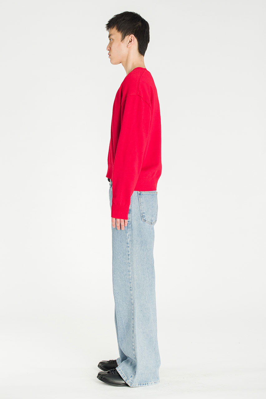 Menswear | Mini V-Neck, Red