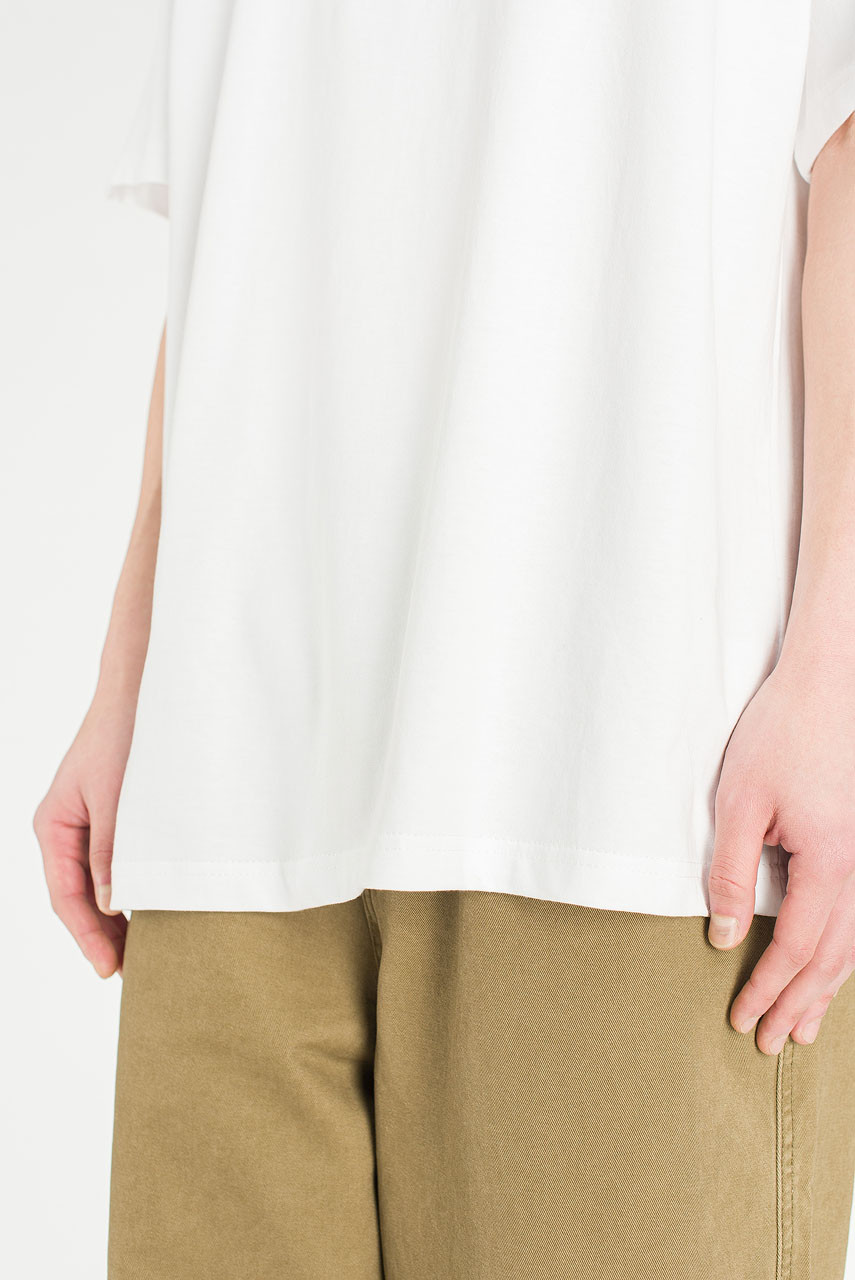 Menswear | Oversized Silket Tee, White