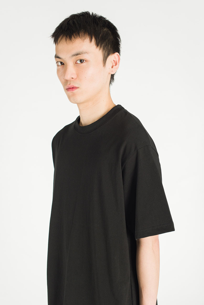 Menswear | Oversized Silket Tee, Black