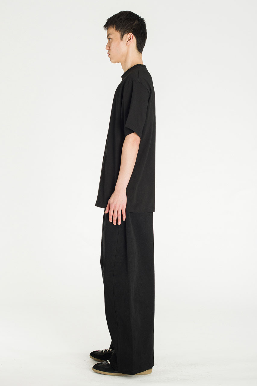 Menswear | Oversized Silket Tee, Black