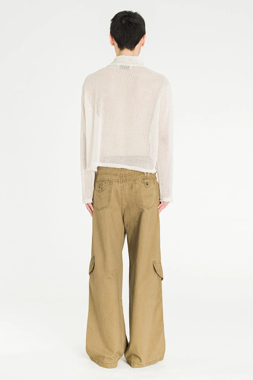 Menswear | Net Zip-Thru, Ivory