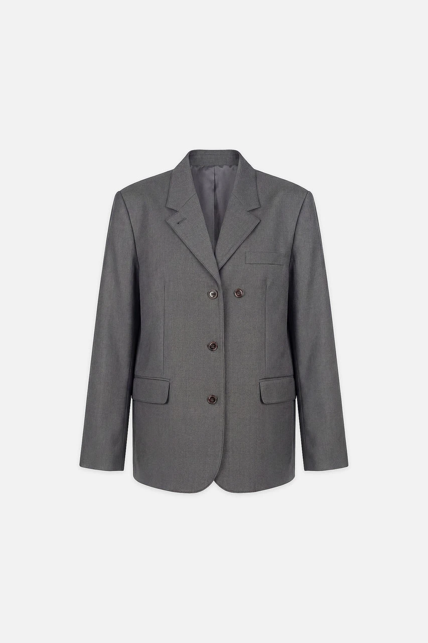 Noah Smart Jacket, Charcoal