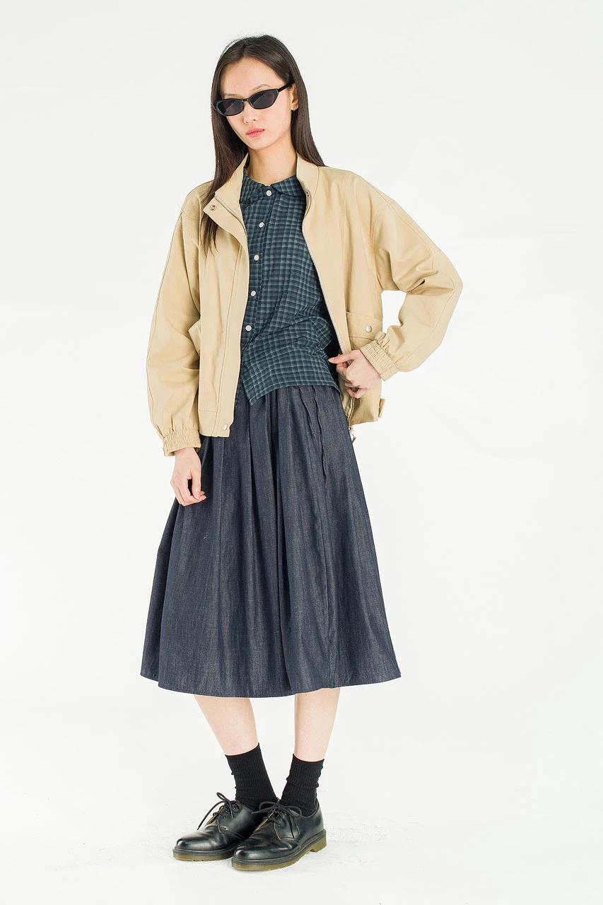 Salt Simple Blouson, Beige