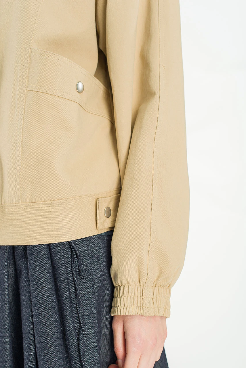 Salt Simple Blouson, Beige