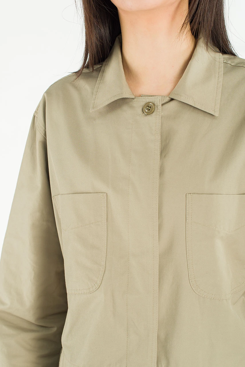 Madrid Utility Dress, Khaki