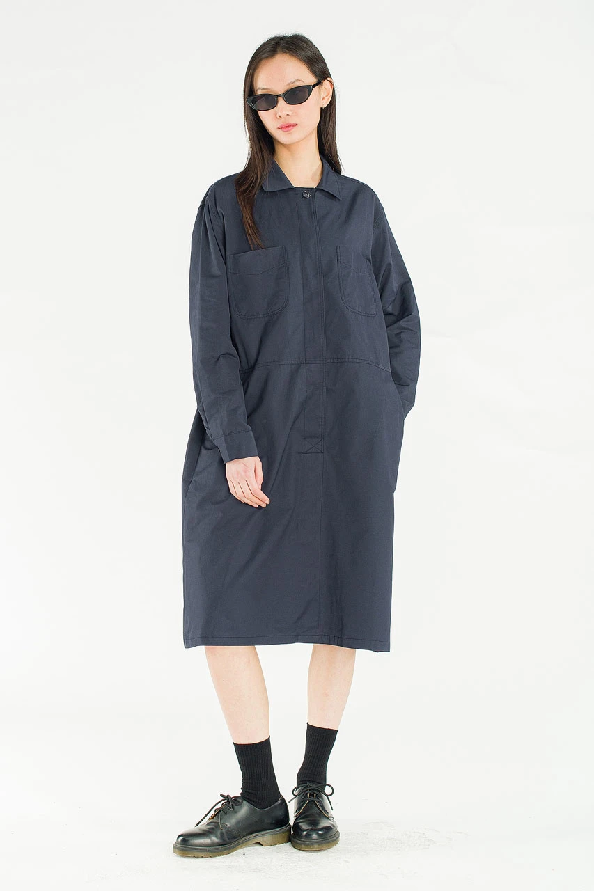 Madrid Utility Dress, Navy