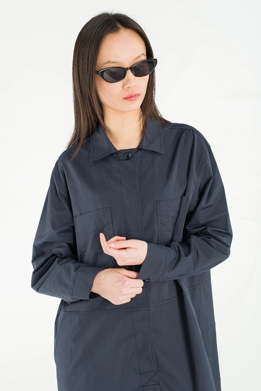 Madrid Utility Dress, Navy