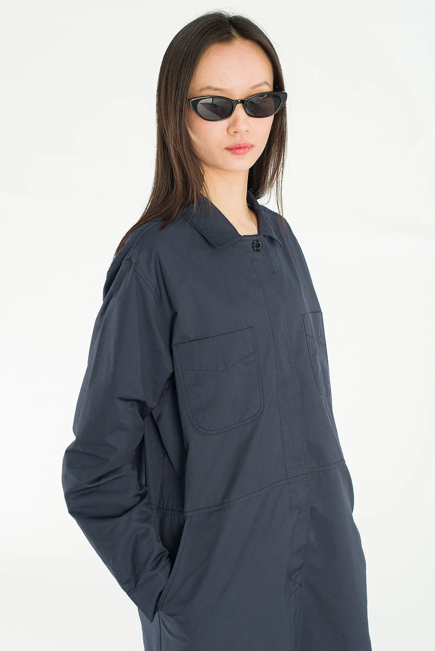 Madrid Utility Dress, Navy