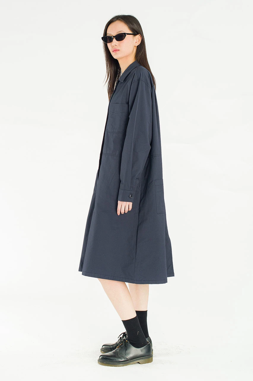 Madrid Utility Dress, Navy