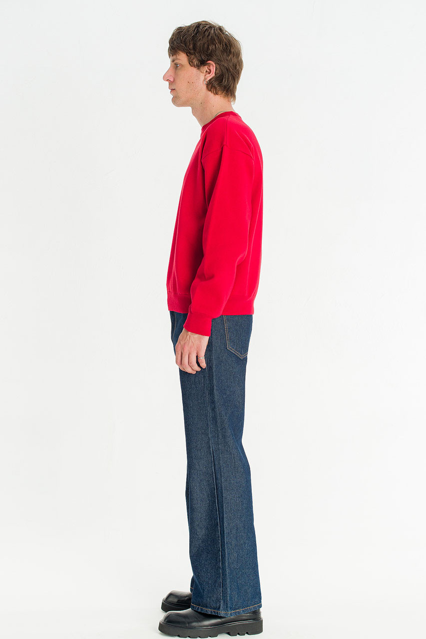 Menswear | Core Crew Knit, Red