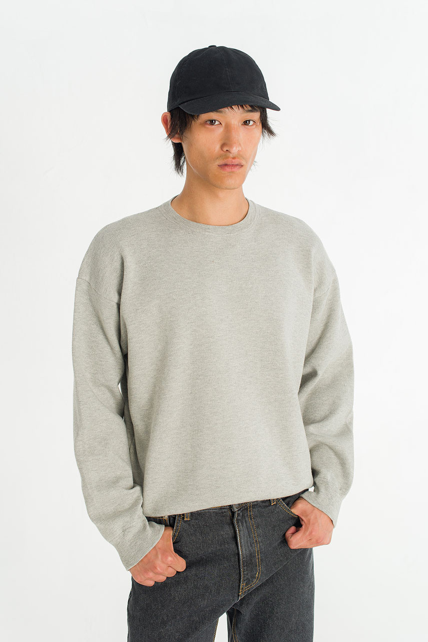 Menswear | Core Crew Knit, Grey