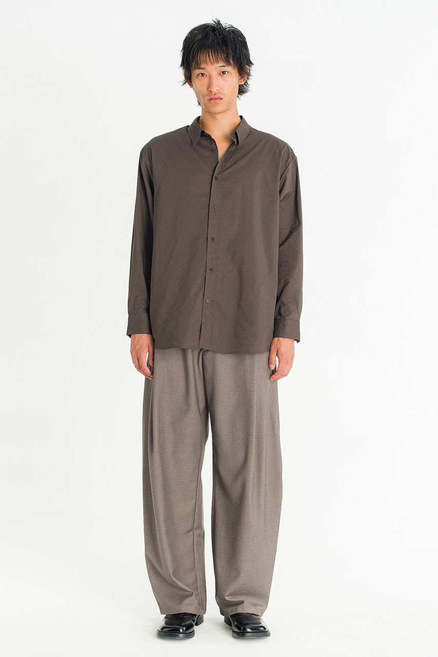 Menswear | Light Shirt, Dark Brown