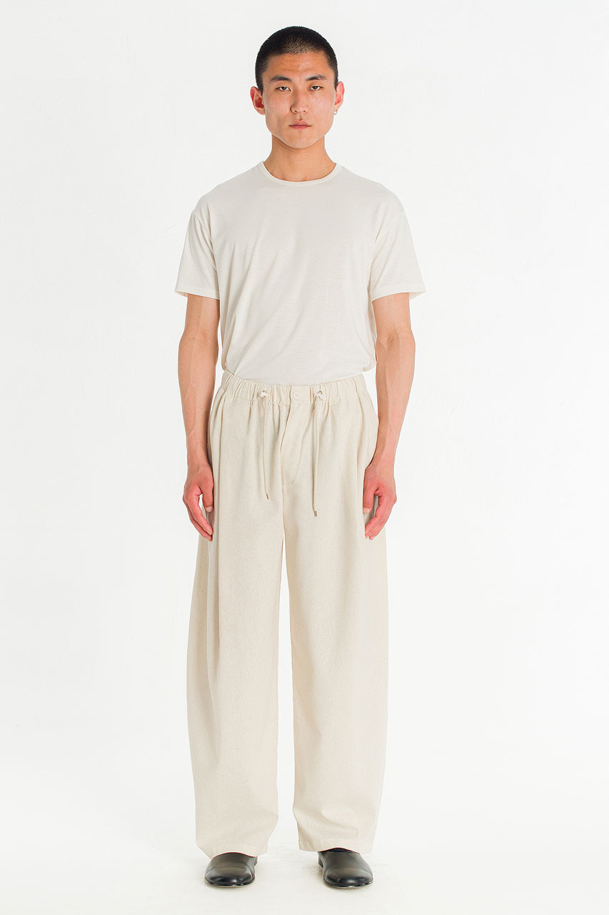 Menswear | Linen Pants, Ivory