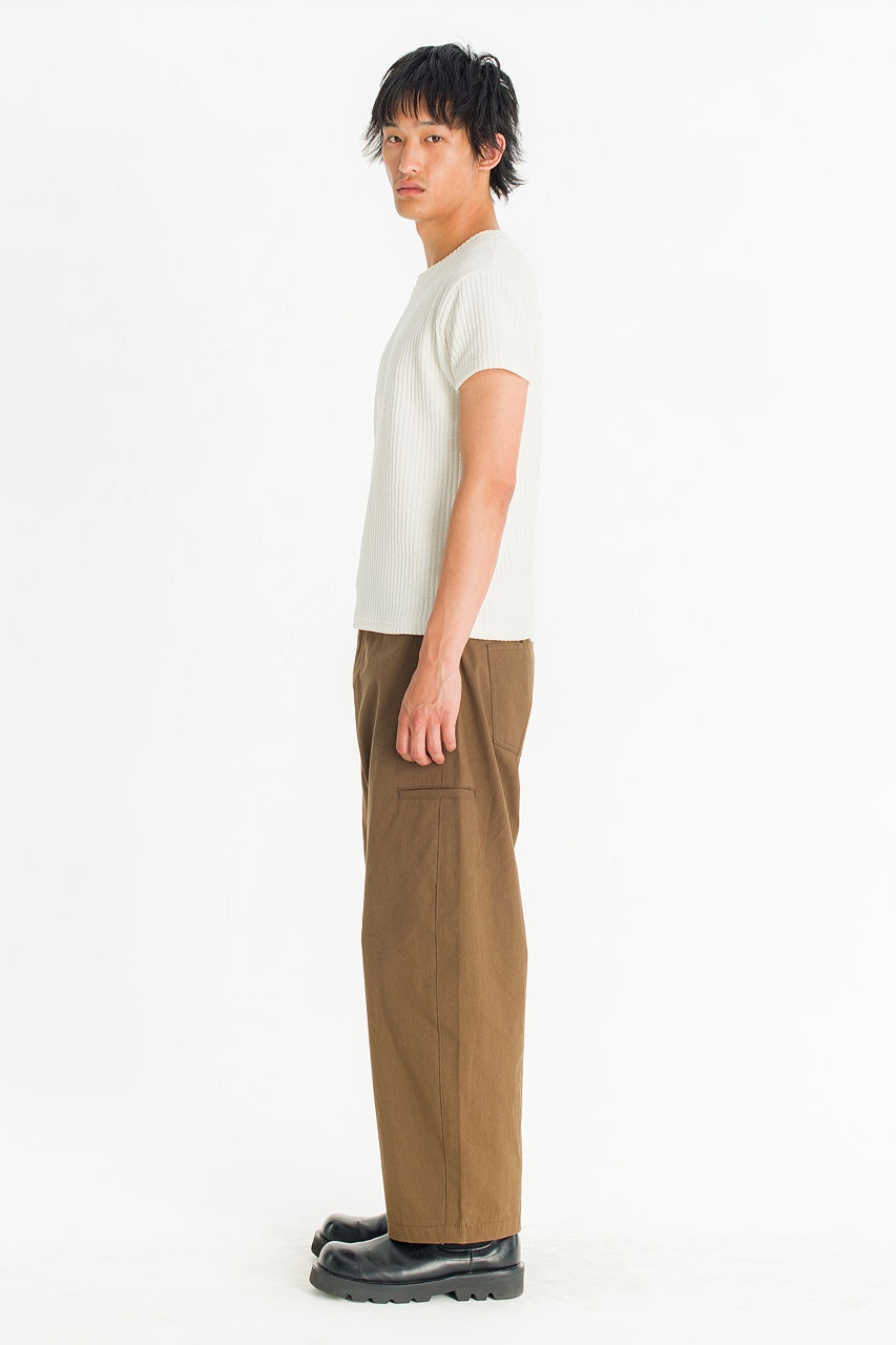 Menswear | Tonal Sheen Tee, Ivory