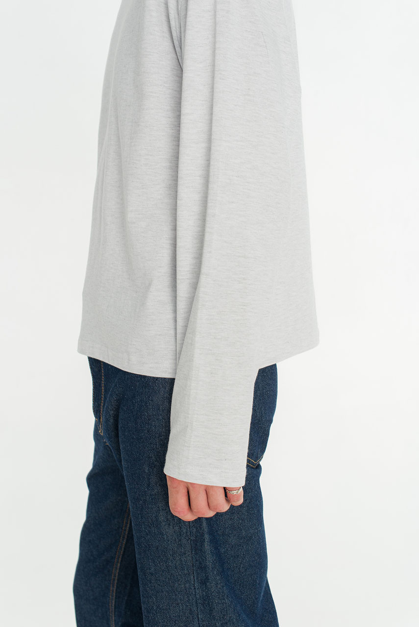 Menswear | Essential Crop Tee, Stone