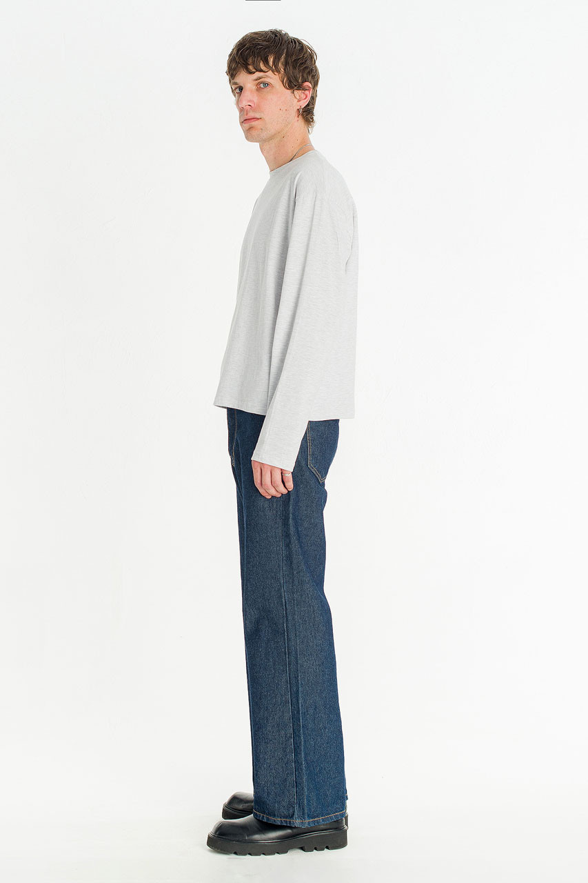 Menswear | Essential Crop Tee, Stone