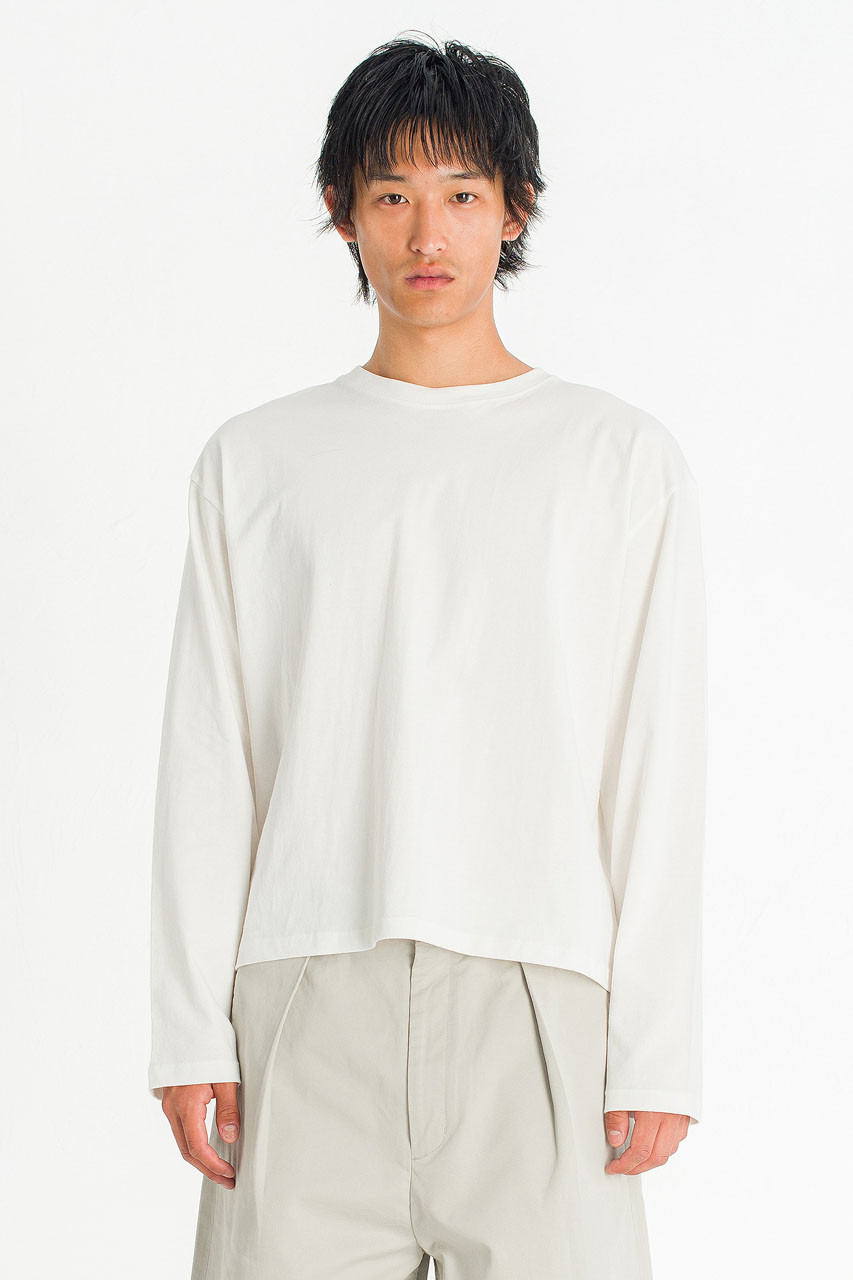 Menswear | Essential Crop Tee, Ivory