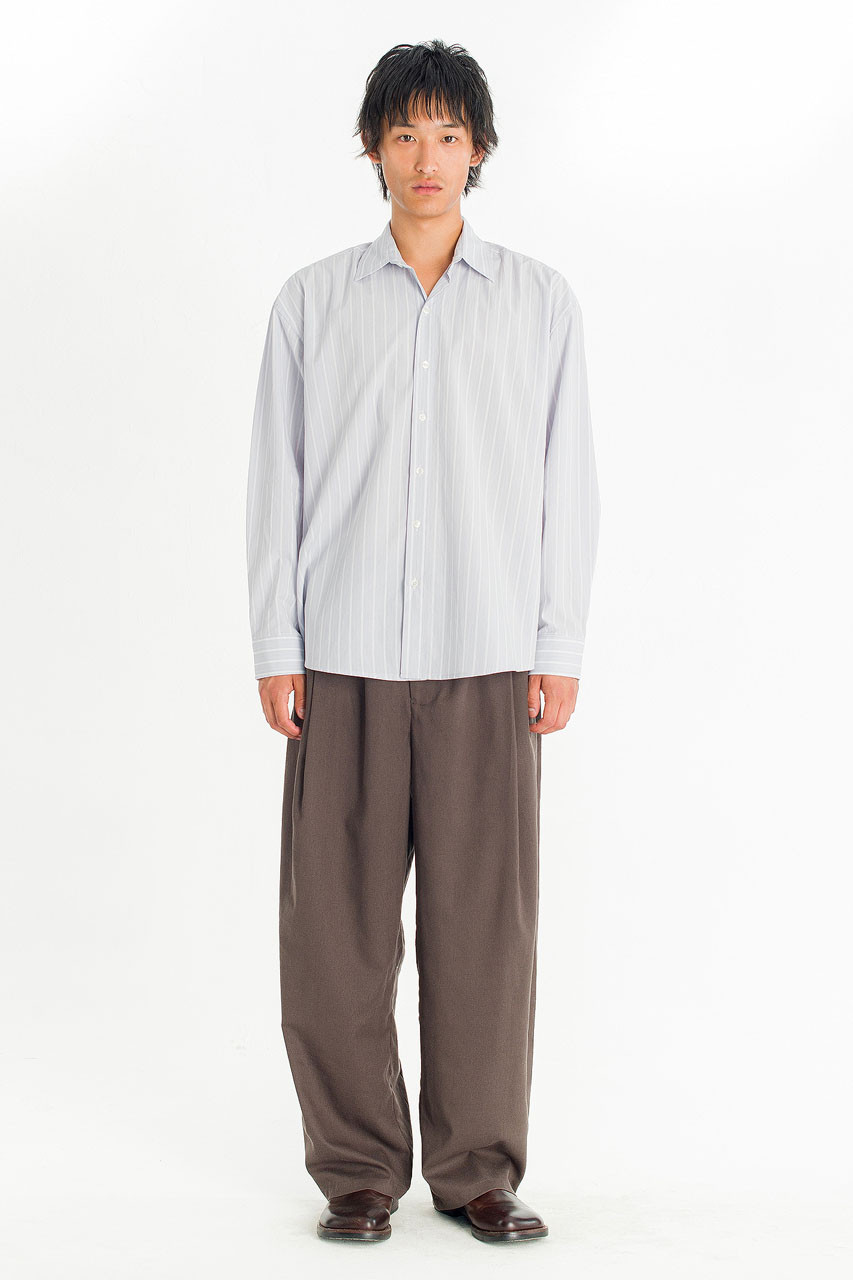 Menswear | Broad Stripe Shirt, Blue
