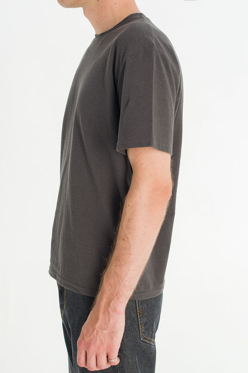 Menswear | Slub Tee, Charcoal