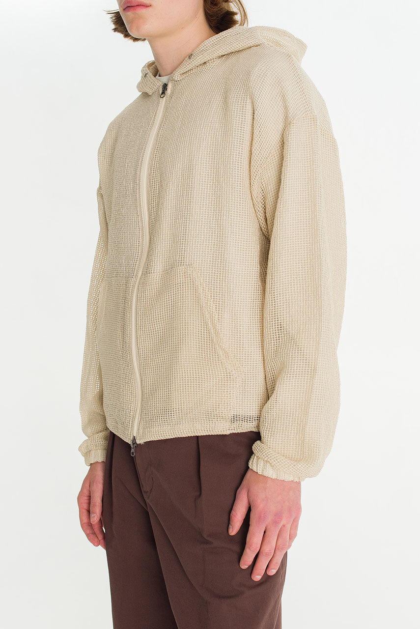 Menswear | Mesh Jacket, Cream