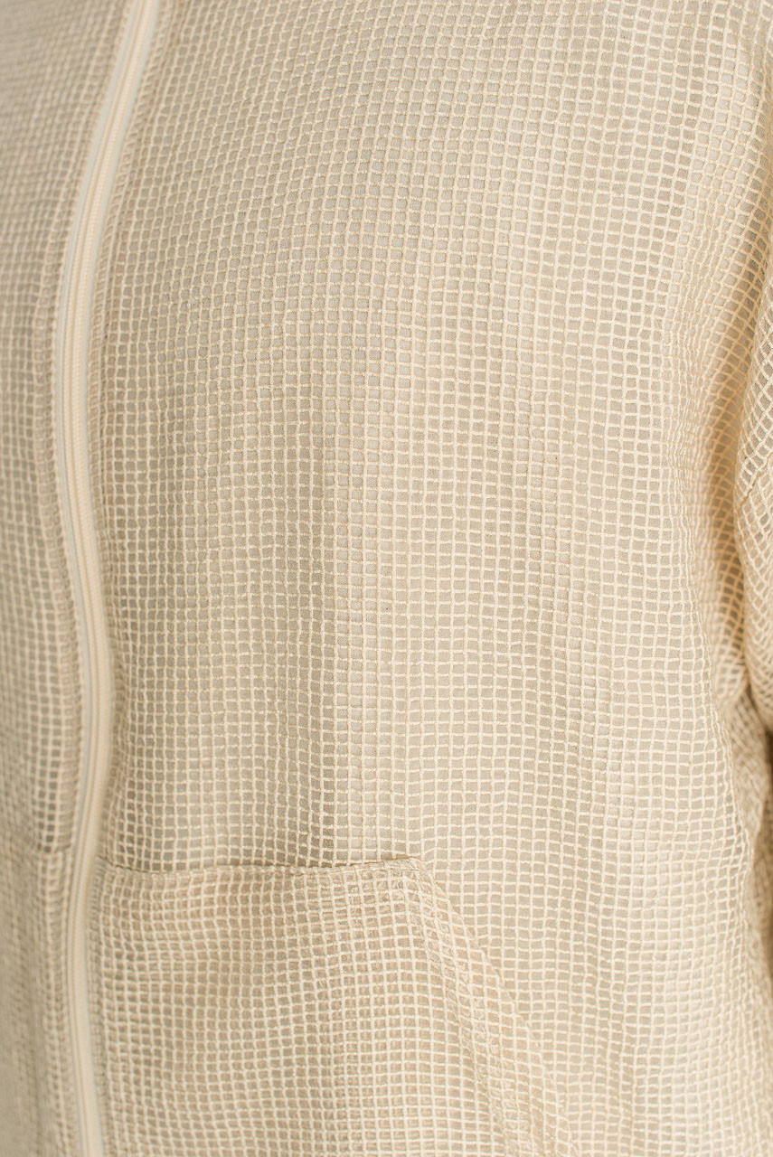 Menswear | Mesh Jacket, Cream