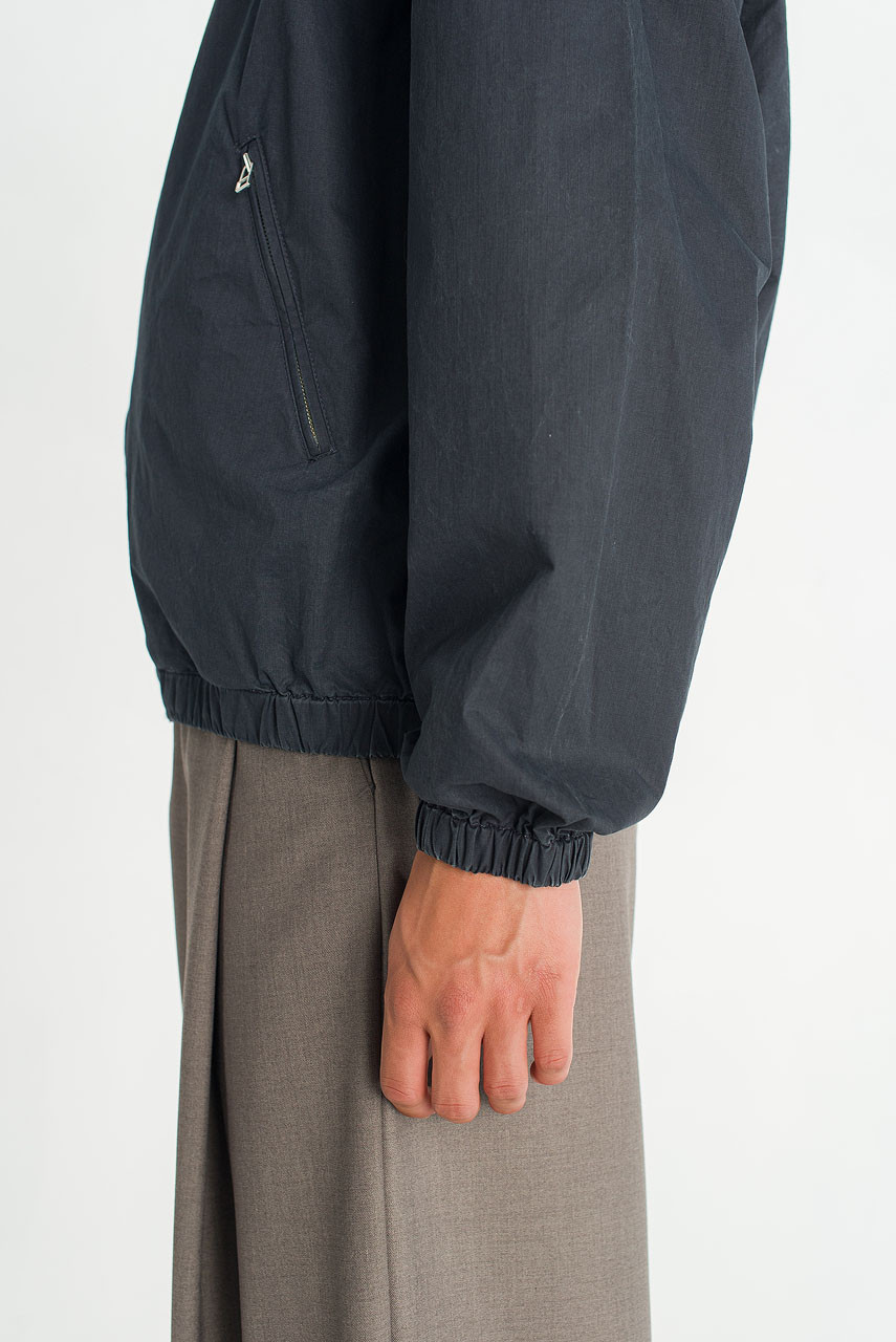 Menswear | Cotton Funnel Jacket, Navy