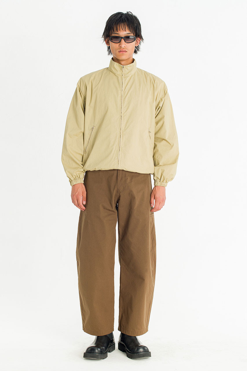 Menswear | Cotton Funnel Jacket, Butter